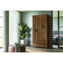 Guarda Roupa 4 Portas 2 Gavetas Jequitibá